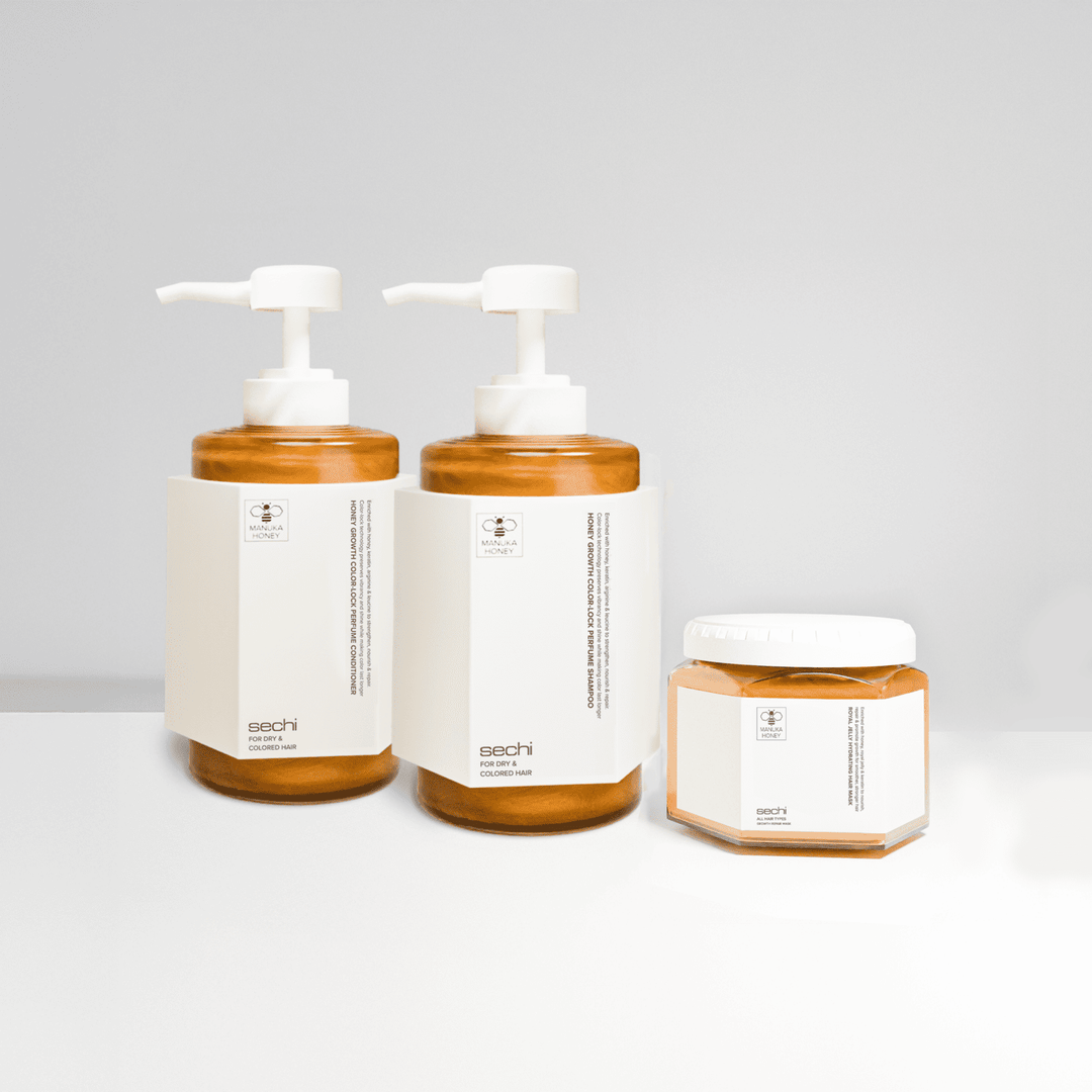 Sechi Honey Colour Lock Deep Nourish Set