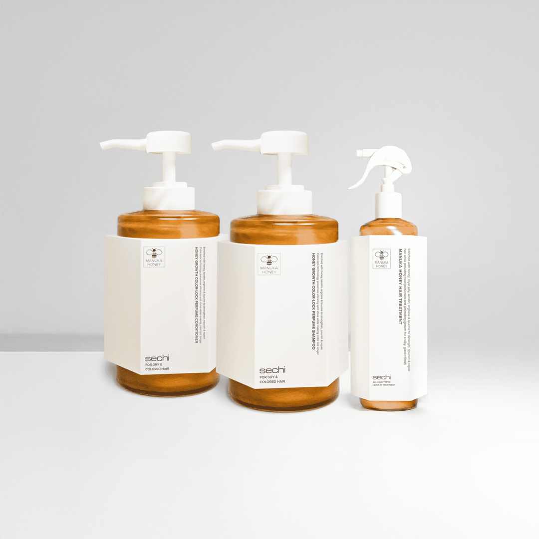 Sechi Honey Colour Lock Growth Bare Minimum Trio