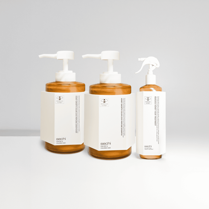 Sechi Honey Colour Lock Growth Bare Minimum Trio