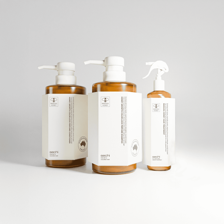 Sechi Honey Colour Lock Growth Bare Minimum Trio
