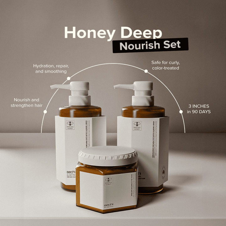 Sechi Honey Colour Lock Deep Nourish Set
