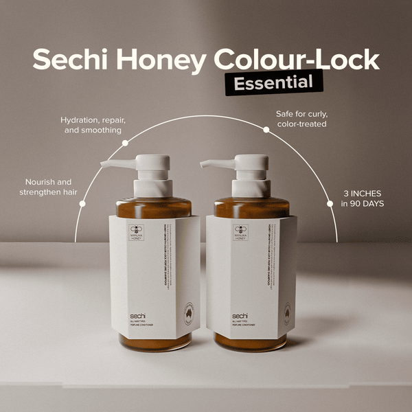 Sechi Honey Growth Colour Lock Shampoo & Conditioner Set